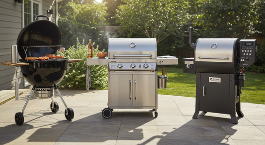 A Beginner's Guide to Grills: Charcoal vs. Gas vs. Pellet