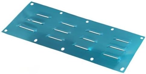 Stainless Steel Venting Panel for Grill Accessory, Masonry Fire Pits and Outdoor Kitchens, 15" by 4-1/2"