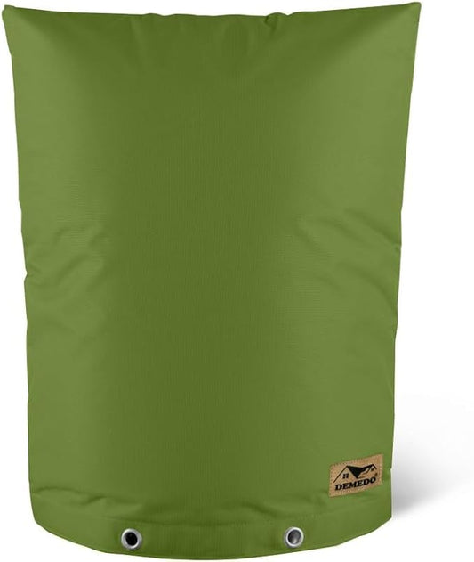 Backflow Preventer Insulation Cover - Water Pipe Insulation Sprinkler Cover for Outside - Insulated Backflow Cover Pouch for Irrigation Back Flow Valve in Winter or Sun Exposure (16"W x 20"H, Green)