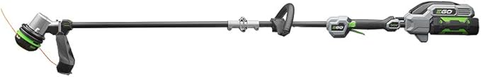 EGO POWER+ String Trimmer, Battery Powered, 15" Trimmer for Weeds and Grass with POWERLOAD and Carbon Fiber Split Shaft, Includes 56V 2.5Ah Battery and Charger - ST1521S