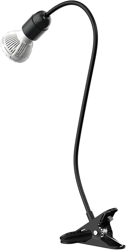 SANSI LED Grow Lights for Indoor Plants, Lifetime Free Bulb Replacement 150W Full Spectrum Gooseneck Clip Plant Light with Optical Lens for High PPFD Growing Power, Grow Lamp