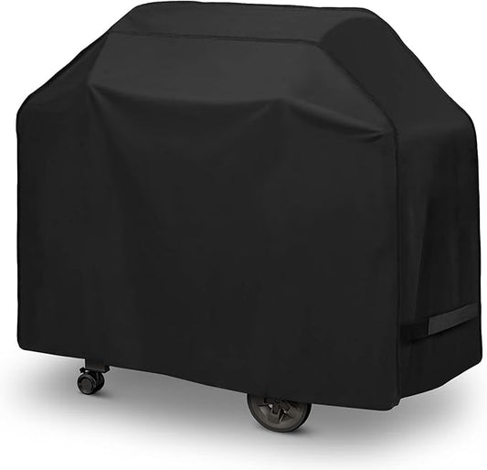 Arcedo 60 Inch Heavy Duty Waterproof BBQ Cover, Fade Resistant Gas Grill Cover, Durable Outdoor Barbecue Protector Compatible for Weber, Char Broil, Nexgrill, Napoleon and More Grills