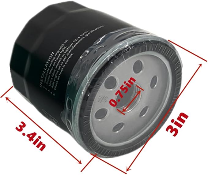 16 083 04-S 16 083 05-S Air Filter Tune Up Kit for Koh-ler 7000 Series KT610 KT620 KT715 KT725 KT730 KT745 ZT710-ZT740 19HP-26HP Combo Lawn Mower Bad Boy 063-5003-00 16-083-04-S 1688304