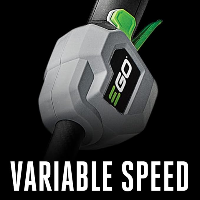 EGO POWER+ String Trimmer, Battery Powered, 15" Trimmer for Weeds and Grass with POWERLOAD and Carbon Fiber Split Shaft, Includes 56V 2.5Ah Battery and Charger - ST1521S