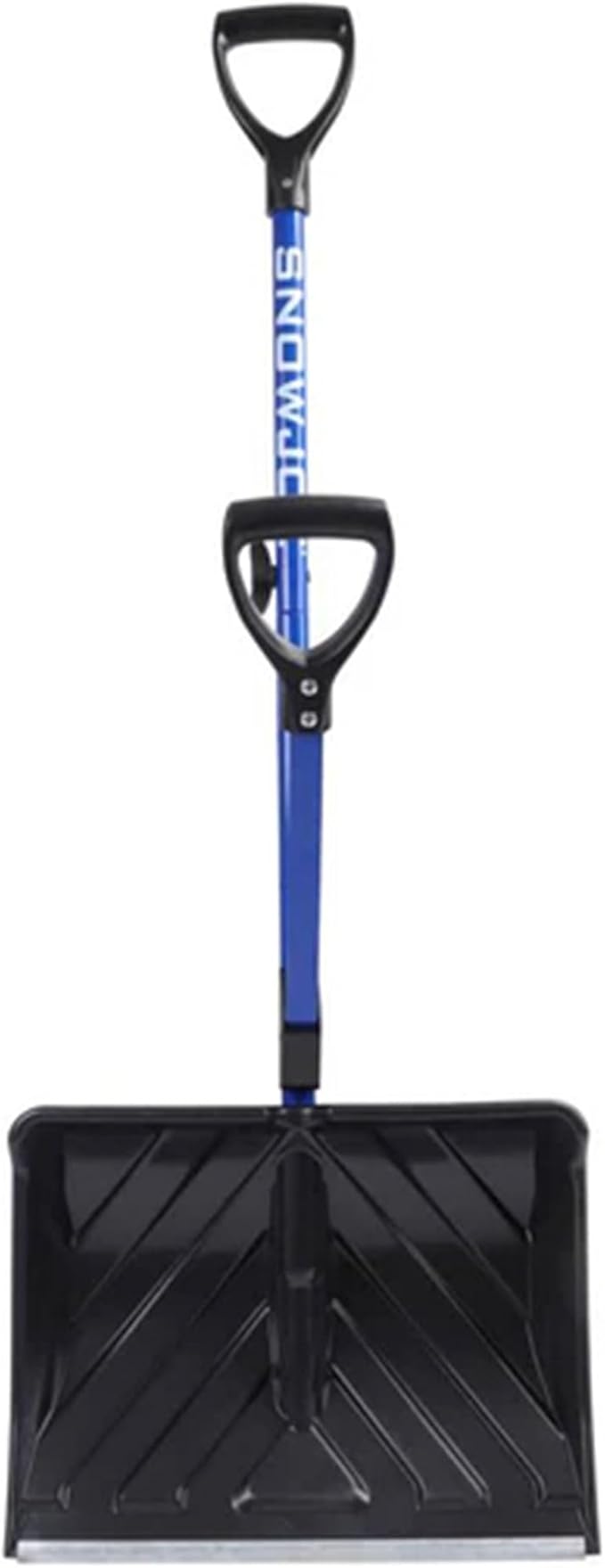 Snow Joe 20-Inch Snow Shovel with Assist Handle, Heavy Duty Shovels, Shovelution, Blue, SJ-SHLV20