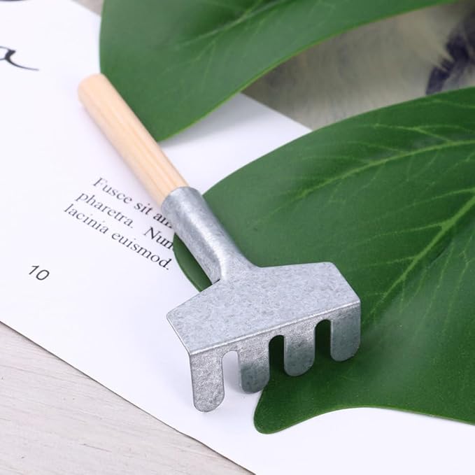 Artibetter Accessories 10 pcs Mini Zen Garden rakes Grass rake Miniature Garden Tool Tool Set Miniature Beach Toys Beach Toys s for Bonsai and Succulent Care