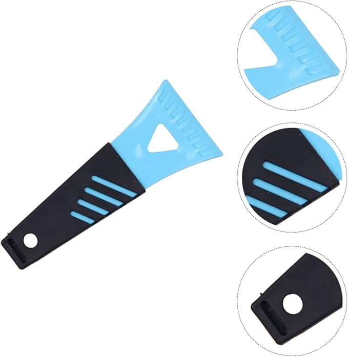 DOITOOL Plastic Refrigerator Ice Shovel Ice Scraper Defrost Shovel Snow Ice Remover Scoop Freezer Shovel Defroster Cleaning Freezer Frost Shovel Fridge Cleaning Tool - 2 Pack