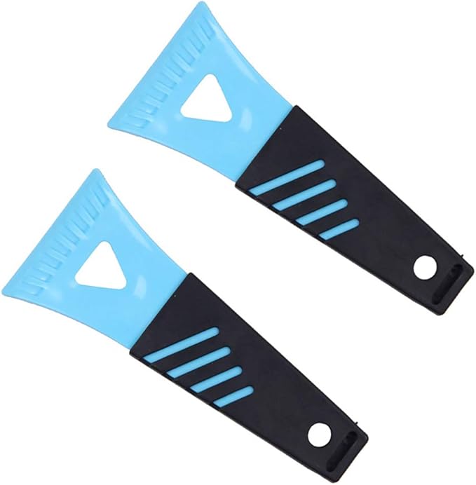 DOITOOL Plastic Refrigerator Ice Shovel Ice Scraper Defrost Shovel Snow Ice Remover Scoop Freezer Shovel Defroster Cleaning Freezer Frost Shovel Fridge Cleaning Tool - 2 Pack