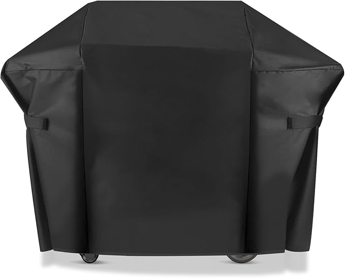 Grill Cover for Weber Genesis 300 Series and New 2022 Genesis 300 Grills, 63 Inch Heavy Duty 600D Outdoor BBQ Grill Cover, Waterpoorf Weber 7757 Fade Resistant Barbecue Cover