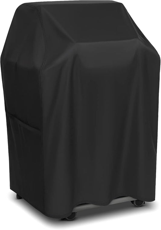 Arcedo Small Grill Cover 32 Inch, Heavy Duty Waterproof 2 Burner BBQ Gas Outdoor Barbecue Cover, Compatible with Weber Char Broil Nexgrill Grill with Collapsed Side Tables
