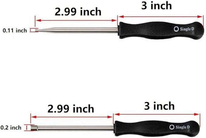 CALU LUKY Carburetor Adjustment Tool kit for 2 Common Cycle Carburator Adjusting Small Engine Carb Tune up Adjusting Tool- Echo Poulan Husqvarna MTD Ryobi Homelite String Trimmer