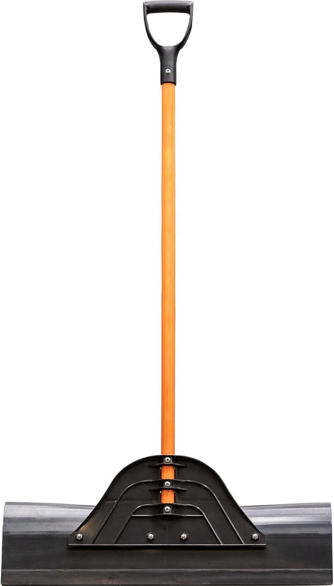 Buyers Products 9001030 30 in. Wide Snow Pusher Shovel Plow Blade for Driveways, Sidewalks, Hockey Rinks, Residential & Commercial Applications, Doorways & Decks