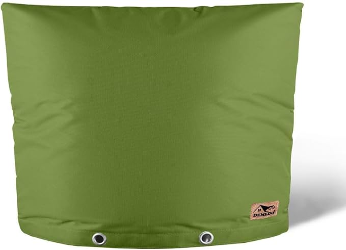 Backflow Preventer Insulation Cover - Water Pipe Insulation Sprinkler Cover for Outside - Insulated Backflow Cover Pouch for Irrigation Back Flow Valve in Winter or Sun Exposure (30"W x 24"H, Green)