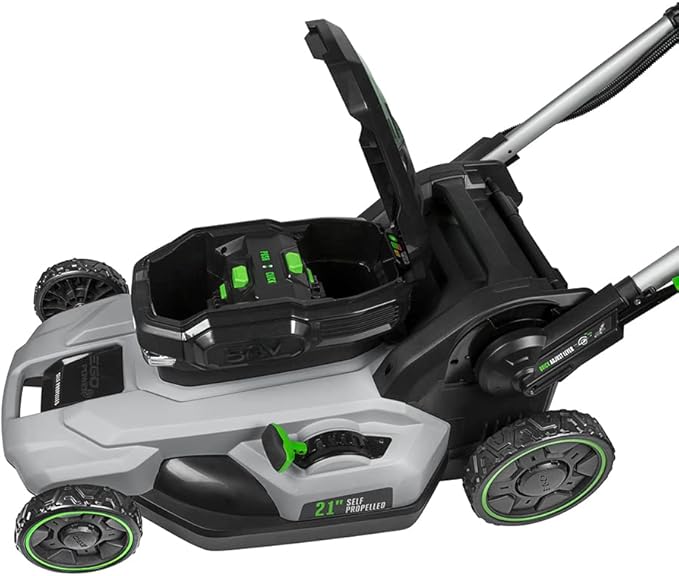 EGO POWER+ Electric Lawn Mower, Self-Propelled Cordless, Includes (2) 56V 5.0Ah Batteries and Charger - LM2142SP