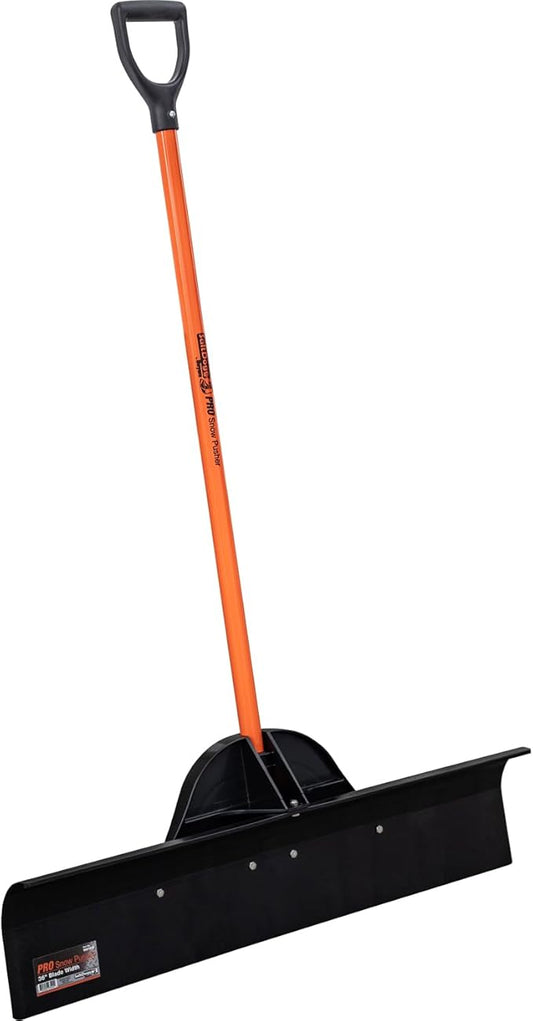 Buyers Products 9001036 36 in. Wide Snow Pusher Shovel Plow Blade for Driveways, Sidewalks, Hockey Rinks, Residential & Commercial Applications, Doorways & Decks