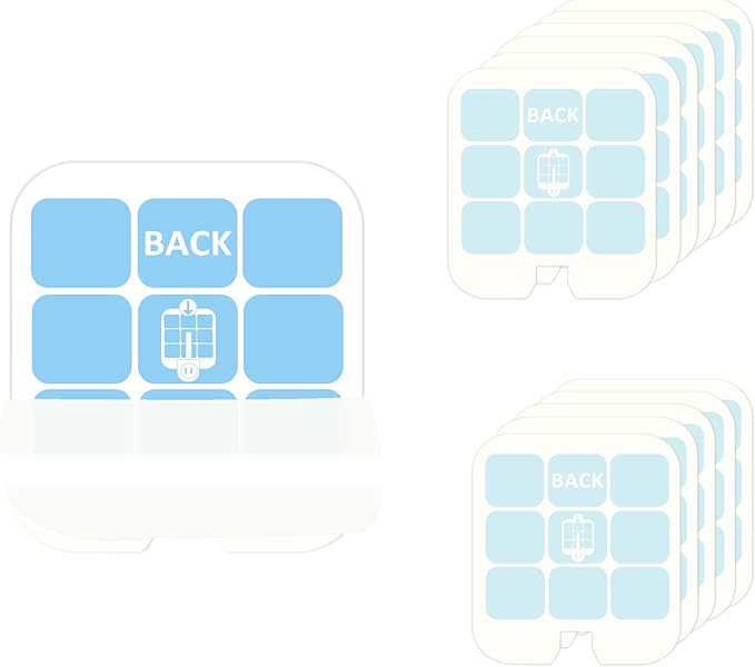 12 Pcs Refills Glue Cards Compatible with Safer Home SH502 and Dynatrap DT3005W 23005 Dot Plug-in Indoor Insect Trap Mosquito Trap Replacement Glue Boards