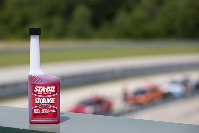 STA-BIL Storage Fuel Stabilizer - Keeps Fuel Fresh for 24 Months - Prevents Corrosion - Gasoline Treatment that Protects Fuel System - Fuel Saver - Treats 25 Gallons - 10 Fl. Oz. (22206)