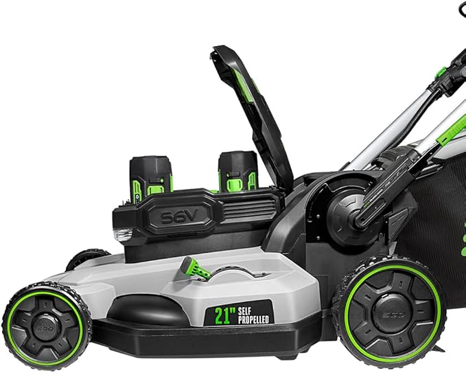EGO POWER+ Electric Lawn Mower, Self-Propelled Cordless, Includes (2) 56V 5.0Ah Batteries and Charger - LM2142SP