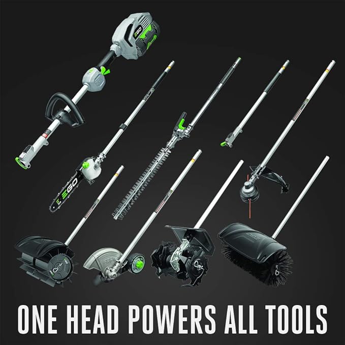 EGO Power+ ME0801 Multi Combo Kit: 8-Inch Edger Attachment & Power Head with 2.5Ah Battery & Charger Included