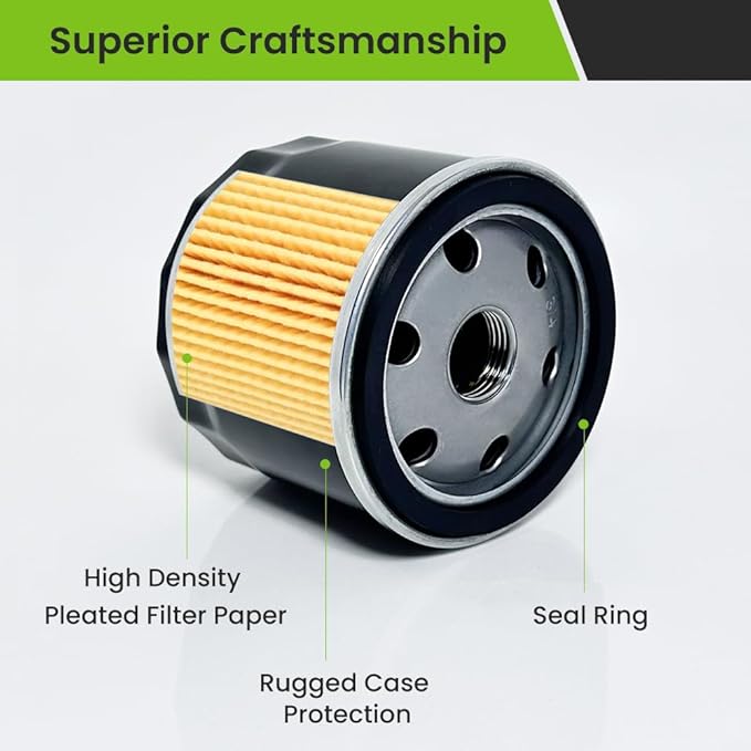 4 Pack 12 050 01 Oil Filter for Kohler 7000 Series Engine KH-12-050-01-S 12 050 01-S1 12-050-01-S 1205001S, Lawn Mower Oil Filter for Cub Cadet XT1 Compatible with Craftsman Troy Bilt Bronco