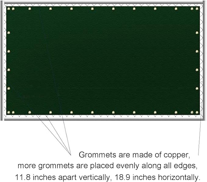 Sunnyglade 6 feet x 150 feet Privacy Screen Fence Heavy Duty Fencing Mesh Shade Net Cover for Wall Garden Yard Backyard (6 ft X 150 ft, Green)