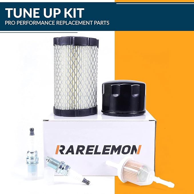 796031 Air Filter Tune Up Kit, Compatible with Briggs and Stratton 591334 492932 696854; John Deere D100 D110 D125 D130 D140; Husqvarna YTH22V46 YTH24V48 YTA22V46; Lawn Mower Oil Filter