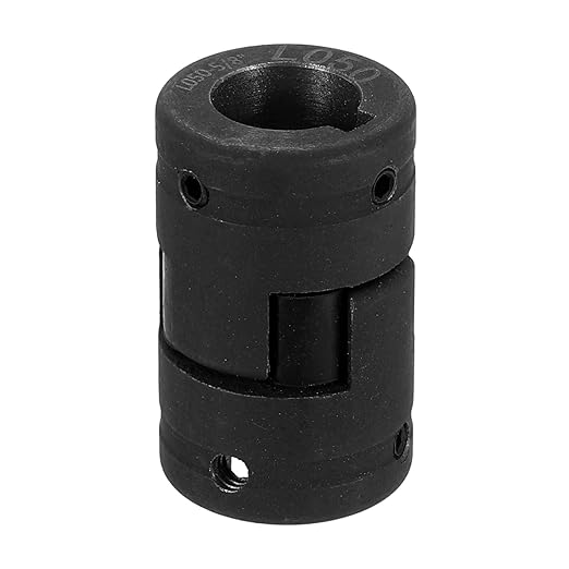 uxcell 5/8" to 5/8" L050 Flexible 3-Piece L-Jaw Coupling Coupler Set & Buna-N NBR Rubber Spider for Log Splitter Hybrid Equipment