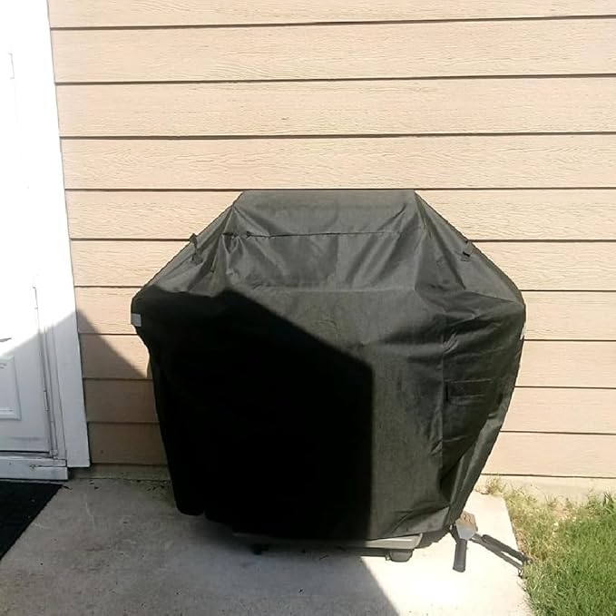 Grill Cover Weber Spirit II 200, Spirit 210 Series, 48 Inch 7138 Heavy Duty & Waterproof Anti-Fade BBQ Gas Grill Cover for Weber Spirit II E210, Spirit E210, Spirit 215 Gas Grill