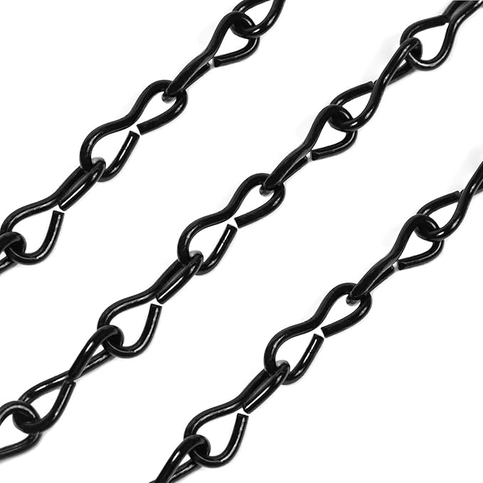 12 Pack 12 Inches Hanging Chain for Bird Feeders, Planters, Birdbaths, Billboards, Lanterns, Chalkboards, Decorative Ornaments (12 Inch 12pc)