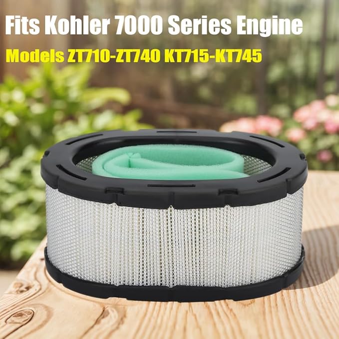 16-083-04-S Air Filter 2 Pack for Kohler 7000 Series Engine ZT710-ZT740 KT715-KT745 19HP-26HP Lawn Mower Replace Bad Boy 063-5003-00 16 083 04-S 1688304 16 883 04-S1 16-083-05-S