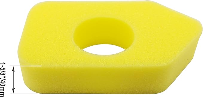 698369 Air Filter for B&S 3.5-4.5 Hp Classic Sprint Quattro Engine with Spark Plug 694394 494408 Primer Bulb 495770 795083 Gasket Diaphragm Lawn Mower tune-up kit