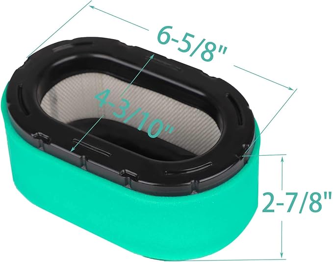 2 Packs 16-083-04 1608304S Air Filter Compatible with Kohler 7000 Series 19-26hp Engine Lawn Mower Air Filters, Replace 16-083-04-s 1688304
