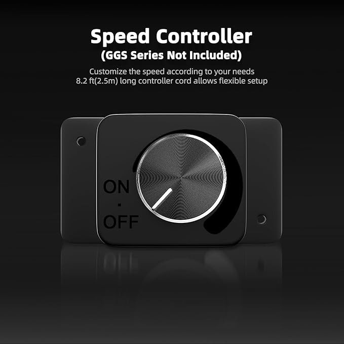 Spider Farmer 6 Inch Inline Duct Fan with RJ12 Speed Controller, 402 CFM Quiet EC Motor, Ventilation Exhaust Fan for Heating Cooling Booster, Grow Tents, Hydroponics, Indoor Gardening