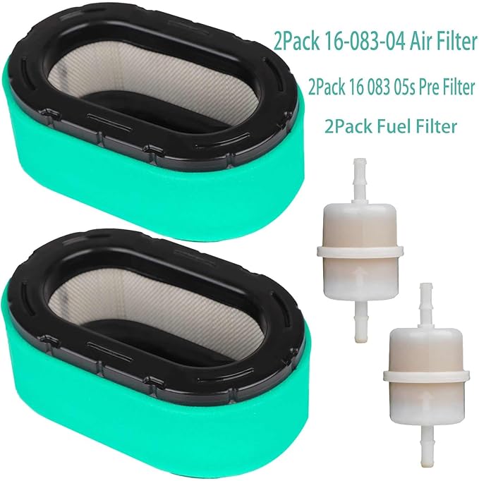 2 Packs 16-083-04 1608304S Air Filter Compatible with Kohler 7000 Series 19-26hp Engine Lawn Mower Air Filters, Replace 16-083-04-s 1688304