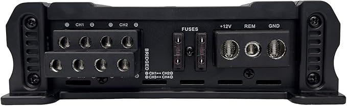 Orion Cobalt Series CBA2500.4 High Efficiency 4-Channel Class A/B Amplifier for Car Audio Stereo – 2500W High Output, 2/4 Ohm Stable, Adjustable Low/High Pass, Bass Boost, MOSFET Power Supply