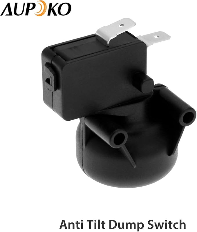Aupoko Micro Anti Tilt Dump Switch for Patio Heater, 2Pcs THP-ATM Tip Over Switch Fits for Propane Gas Patio Heater Tank Top Cabinet heaters Outdoor or Room Heater FD4 Dump Switch 16A 125VAC 20A T125
