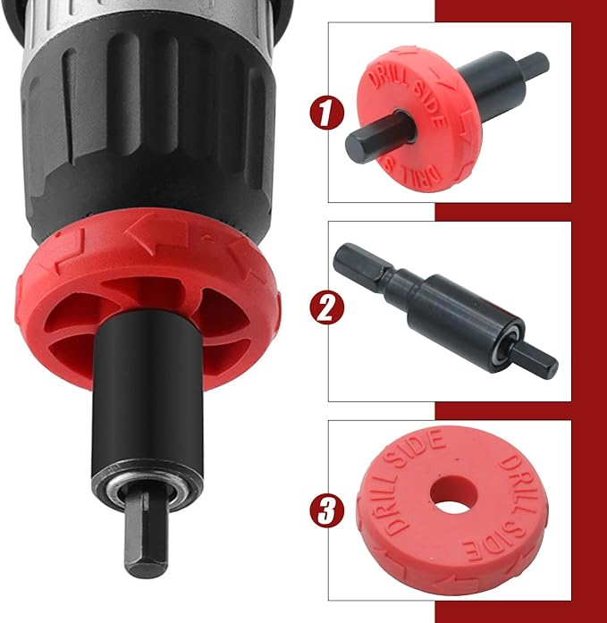 Electric Start Drill Bit, Engine Lawn Mower Jump Starter Adapter Replacement for Troy bilt, Replacement for Craftsman Speed Start bit, no Manual Pull to Start