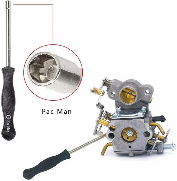 CALU LUKY Carburetor Adjustment Tool kit for 2 Common Cycle Carburator Adjusting Small Engine Carb Tune up Adjusting Tool- Echo Poulan Husqvarna MTD Ryobi Homelite String Trimmer