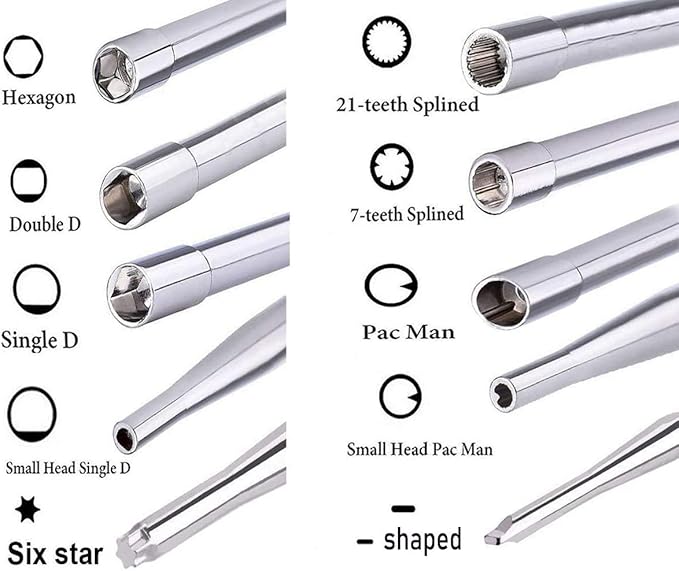 10 Pcs Carburetor Cleaning Tool Screwdriver Kit for Common 2 Cycle Carburator Adjustment Small Engine Carb Tune up Adjusting Tool- Carb Kit