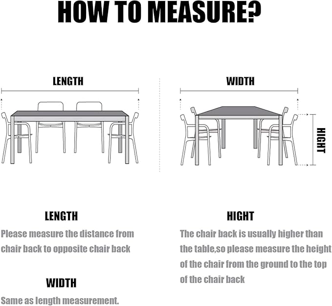 LCOGD Patio Furniture Cover,Outdoor Furniture Covers Waterproof General Purpose, Outdoor Sofa Sets Covers Heavy Duty Windproof Anti-UV118”Lx79”Wx30”H