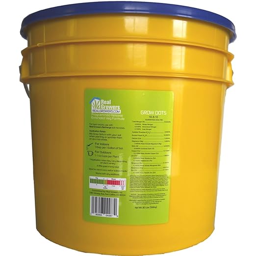 Grow Dots Extended Veg Plant Food, Single-Application, Programmed-Release Plant Nutrient Fertilizer 30lb