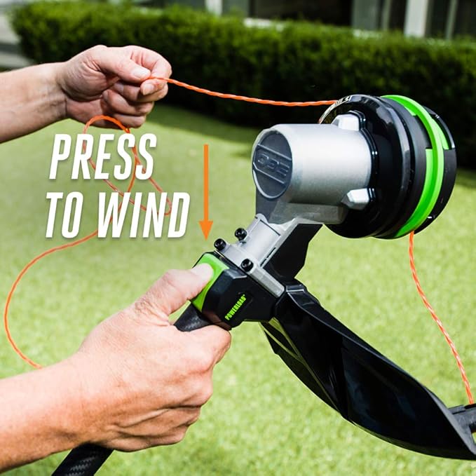 EGO POWER+ String Trimmer, Battery Powered, 15" Trimmer for Weeds and Grass with POWERLOAD and Carbon Fiber Split Shaft, Includes 56V 2.5Ah Battery and Charger - ST1521S