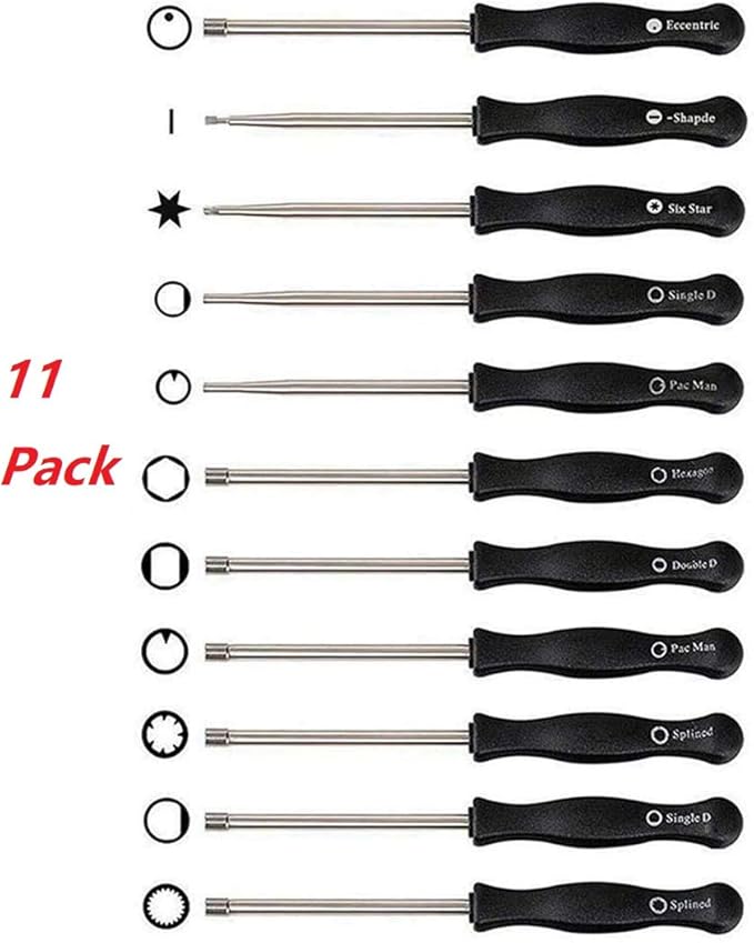 Carburetor Adjustment Tool Screwdriver Kit for 2 Cycle Small Engine Poulan Husqvarna ECHO Trimmer Weedeater Chainsaw,Carburetor Adjustment Tool Set Carburetor Tune up Adjusting Tool (11pcs +bag)