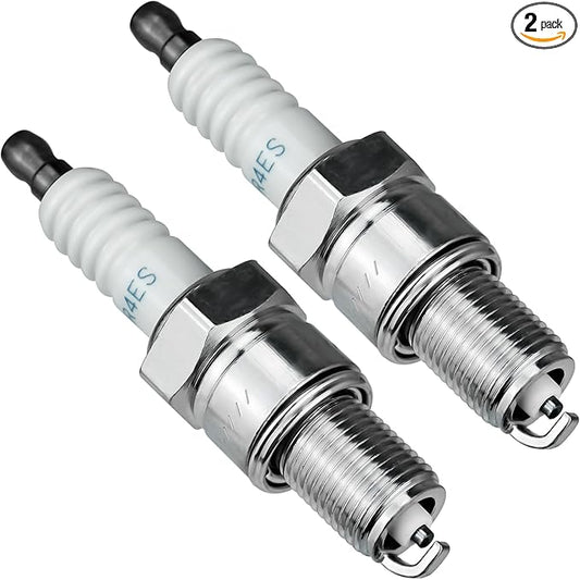 2 Pack Replacement BPR4ES Spark Plug for NGK Lawn Mower Models
