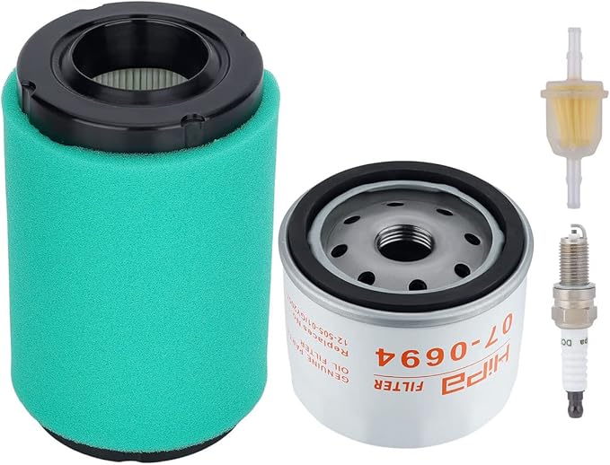 Hipa 22 083 01-S 22 883 01-S1 Air Filter Cub Cadet XT1 LT42 Oil Change Kit for Kohler 5400 Series KS530 KS540 KS590 KS595 Maintenance Kit 12 050 01-S Oil Filter 490-200-K072 22 883 01-S Air Filter