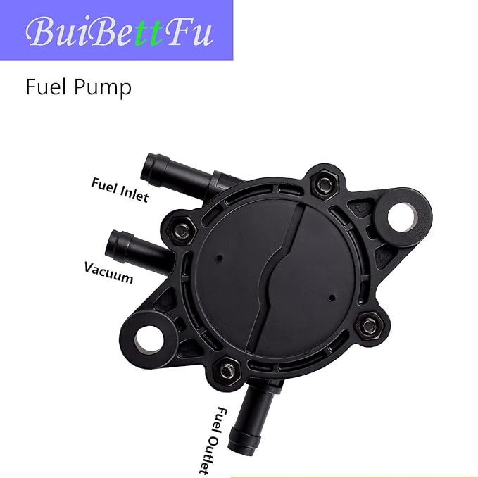 808656 Fuel Pump for B&S Lawn Mower Tractor Gas Vacuum Fuel Pump with Fuel Filter for Honda Yamaha 491922 691034 692313 808492 John Deere Kohler 17HP-25 HP Small Engine