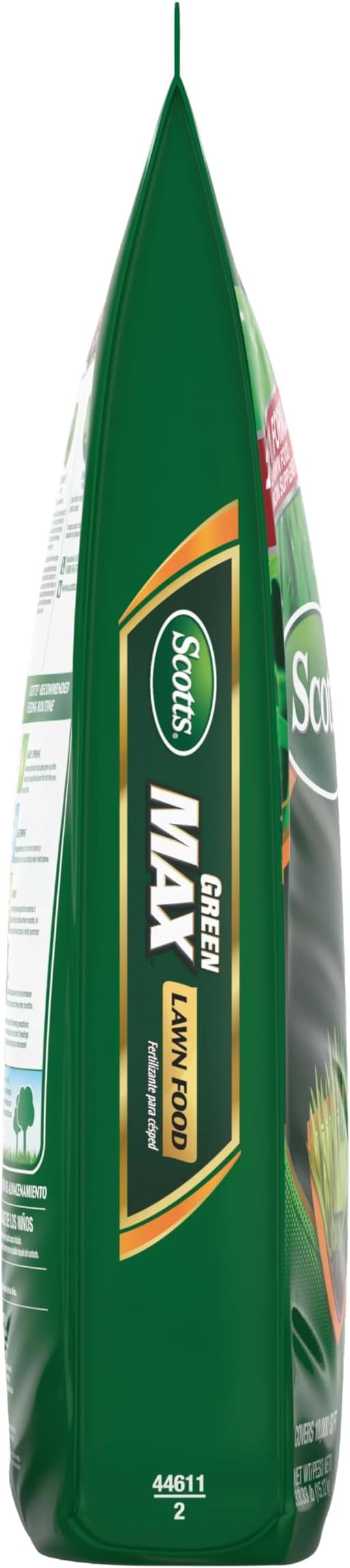 Scotts Green Max Lawn Food, Lawn Fertilizer Plus Iron Supplement for Greener Grass, 10,000 sq. ft., 33.33 lbs.