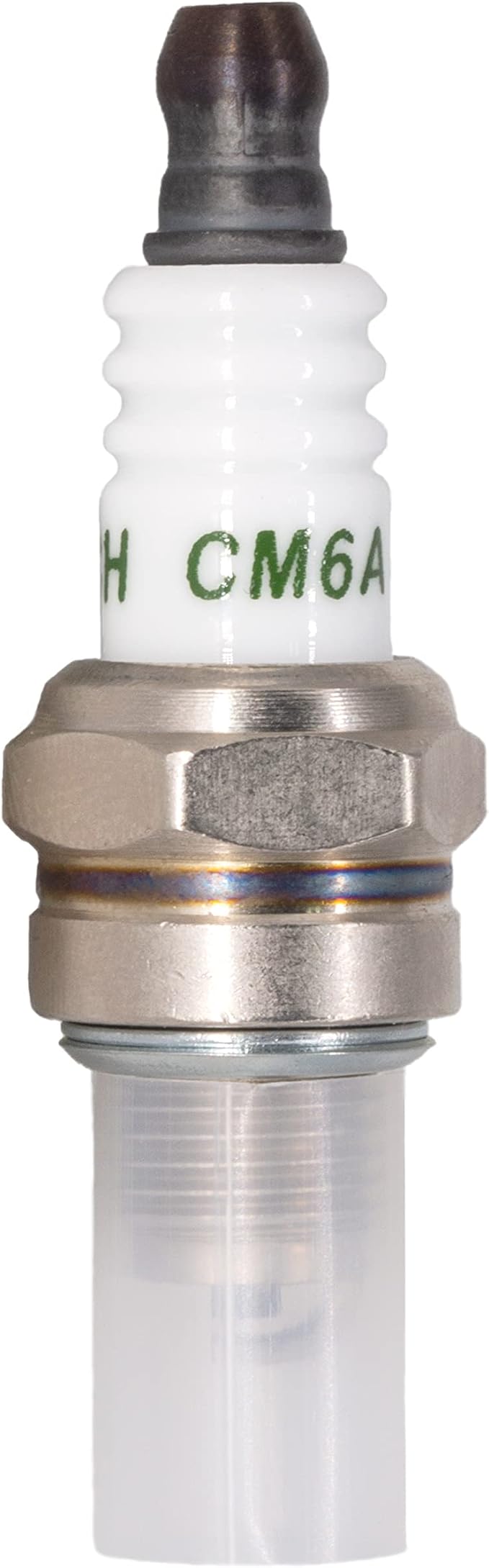 TORCH CM6A Spark Plug Replace for NGK 130-797 (1223) CMR6A Spark Plug, for Champion 978 Spark Plug, for Autolite 4194 Spark Plug, for Lawn Mower Hedge Trimmer Tea Tree Trimmer Brush Cutter, OEM, ea