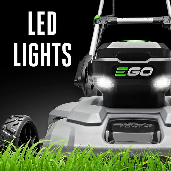 EGO POWER+ Electric Lawn Mower, Self-Propelled Cordless, Includes (2) 56V 5.0Ah Batteries and Charger - LM2142SP