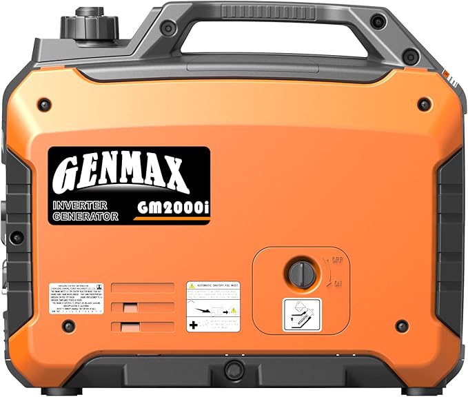 GENMAX Generator,EPA Compliant, Eco-Mode Feature, Ultra Lightweight for Backup Home Use & Camping